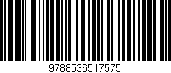 Código de barras (EAN, GTIN, SKU, ISBN): '9788536517575'