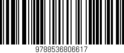 Código de barras (EAN, GTIN, SKU, ISBN): '9788536806617'