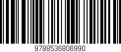 Código de barras (EAN, GTIN, SKU, ISBN): '9788536806990'