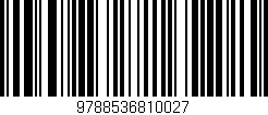 Código de barras (EAN, GTIN, SKU, ISBN): '9788536810027'