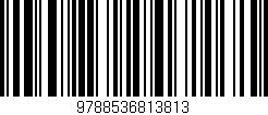 Código de barras (EAN, GTIN, SKU, ISBN): '9788536813813'