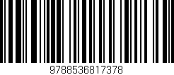 Código de barras (EAN, GTIN, SKU, ISBN): '9788536817378'