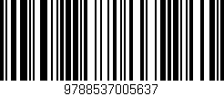 Código de barras (EAN, GTIN, SKU, ISBN): '9788537005637'