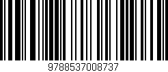 Código de barras (EAN, GTIN, SKU, ISBN): '9788537008737'