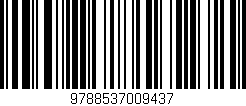 Código de barras (EAN, GTIN, SKU, ISBN): '9788537009437'