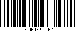 Código de barras (EAN, GTIN, SKU, ISBN): '9788537200957'