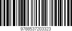 Código de barras (EAN, GTIN, SKU, ISBN): '9788537203323'