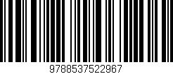 Código de barras (EAN, GTIN, SKU, ISBN): '9788537522967'