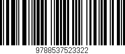 Código de barras (EAN, GTIN, SKU, ISBN): '9788537523322'