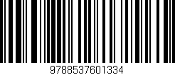 Código de barras (EAN, GTIN, SKU, ISBN): '9788537601334'