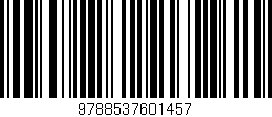 Código de barras (EAN, GTIN, SKU, ISBN): '9788537601457'