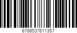 Código de barras (EAN, GTIN, SKU, ISBN): '9788537611357'