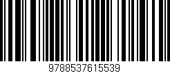 Código de barras (EAN, GTIN, SKU, ISBN): '9788537615539'
