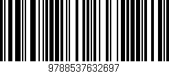 Código de barras (EAN, GTIN, SKU, ISBN): '9788537632697'