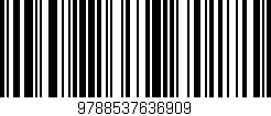 Código de barras (EAN, GTIN, SKU, ISBN): '9788537636909'