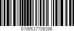 Código de barras (EAN, GTIN, SKU, ISBN): '9788537708286'