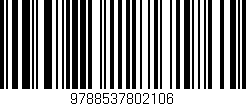 Código de barras (EAN, GTIN, SKU, ISBN): '9788537802106'