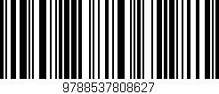 Código de barras (EAN, GTIN, SKU, ISBN): '9788537808627'