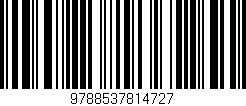Código de barras (EAN, GTIN, SKU, ISBN): '9788537814727'