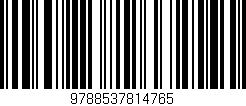 Código de barras (EAN, GTIN, SKU, ISBN): '9788537814765'