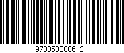 Código de barras (EAN, GTIN, SKU, ISBN): '9788538006121'