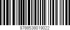 Código de barras (EAN, GTIN, SKU, ISBN): '9788538019022'