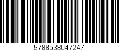 Código de barras (EAN, GTIN, SKU, ISBN): '9788538047247'
