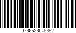 Código de barras (EAN, GTIN, SKU, ISBN): '9788538049852'