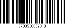 Código de barras (EAN, GTIN, SKU, ISBN): '9788538052319'