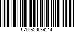 Código de barras (EAN, GTIN, SKU, ISBN): '9788538054214'