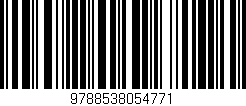 Código de barras (EAN, GTIN, SKU, ISBN): '9788538054771'