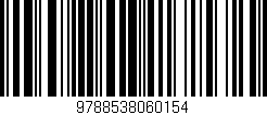 Código de barras (EAN, GTIN, SKU, ISBN): '9788538060154'
