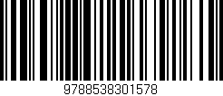 Código de barras (EAN, GTIN, SKU, ISBN): '9788538301578'