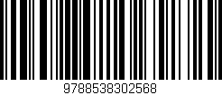Código de barras (EAN, GTIN, SKU, ISBN): '9788538302568'