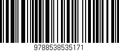 Código de barras (EAN, GTIN, SKU, ISBN): '9788538535171'