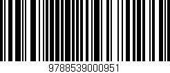 Código de barras (EAN, GTIN, SKU, ISBN): '9788539000951'