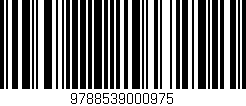 Código de barras (EAN, GTIN, SKU, ISBN): '9788539000975'