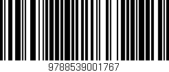 Código de barras (EAN, GTIN, SKU, ISBN): '9788539001767'