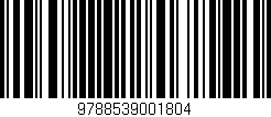 Código de barras (EAN, GTIN, SKU, ISBN): '9788539001804'