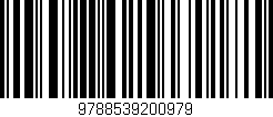 Código de barras (EAN, GTIN, SKU, ISBN): '9788539200979'