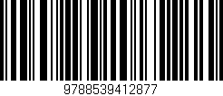 Código de barras (EAN, GTIN, SKU, ISBN): '9788539412877'