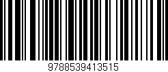 Código de barras (EAN, GTIN, SKU, ISBN): '9788539413515'