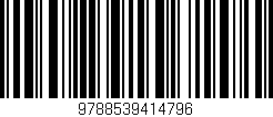Código de barras (EAN, GTIN, SKU, ISBN): '9788539414796'