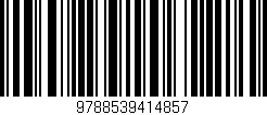 Código de barras (EAN, GTIN, SKU, ISBN): '9788539414857'