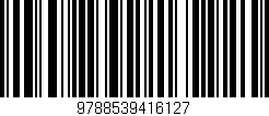Código de barras (EAN, GTIN, SKU, ISBN): '9788539416127'