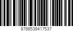Código de barras (EAN, GTIN, SKU, ISBN): '9788539417537'
