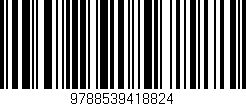 Código de barras (EAN, GTIN, SKU, ISBN): '9788539418824'
