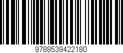 Código de barras (EAN, GTIN, SKU, ISBN): '9788539422180'