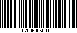 Código de barras (EAN, GTIN, SKU, ISBN): '9788539500147'