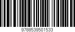 Código de barras (EAN, GTIN, SKU, ISBN): '9788539501533'